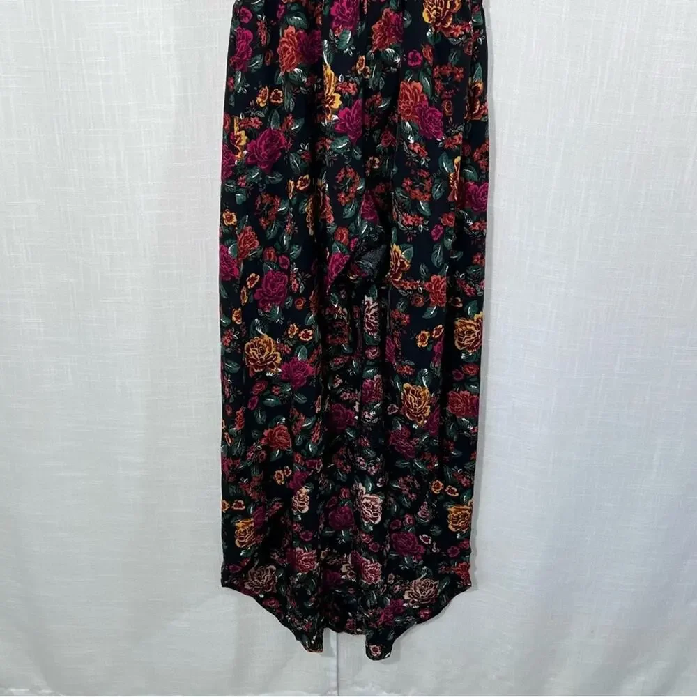 Ambiance Floral Flower Shorts Romper Dress Size M - Picture 3 of 13